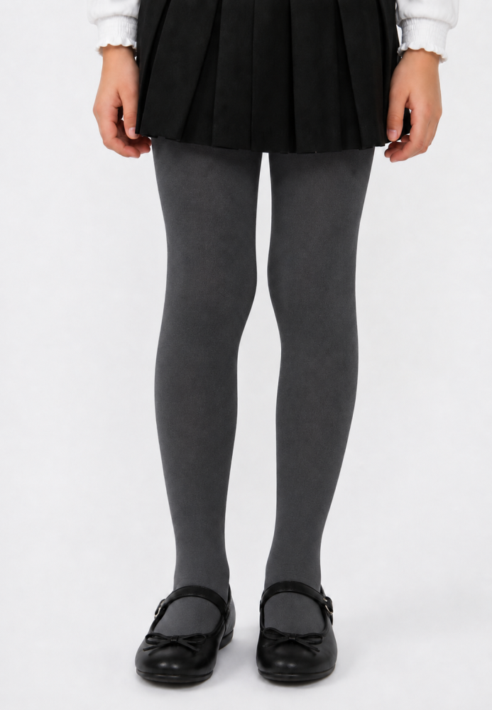 Dres penti copii ,micro 40 den, mat, opac ,gri inchis Engros